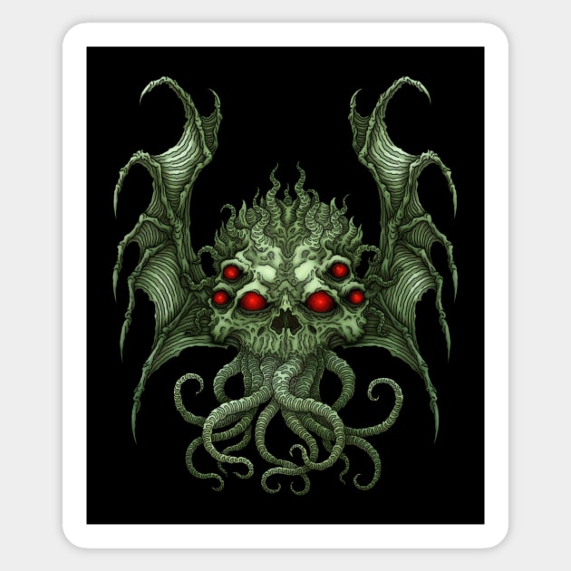 Cthulhu - Azhmodai 2020 Sticker by azhmodai